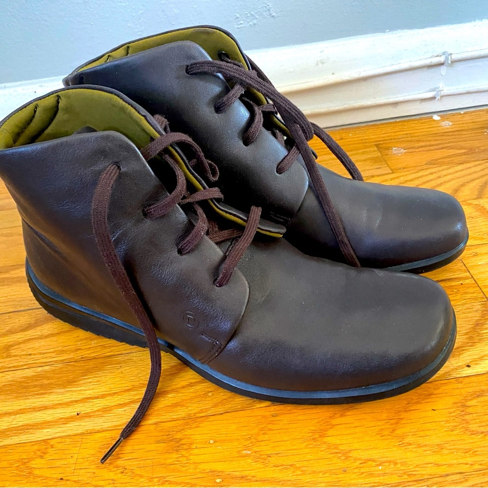 Men's Brown Leather Boots